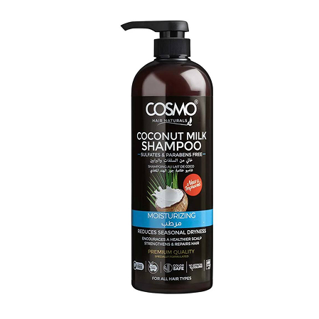 COSMO Hair Naturals Coconut Milk Shampoo - 1000 мл