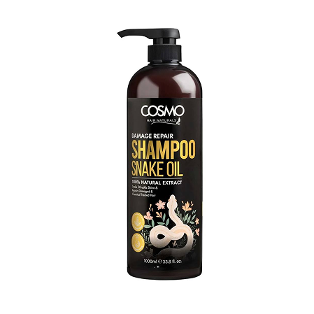 COSMO Hair Naturals Damage Repair Snake Oil Shampoo - 1000 мл